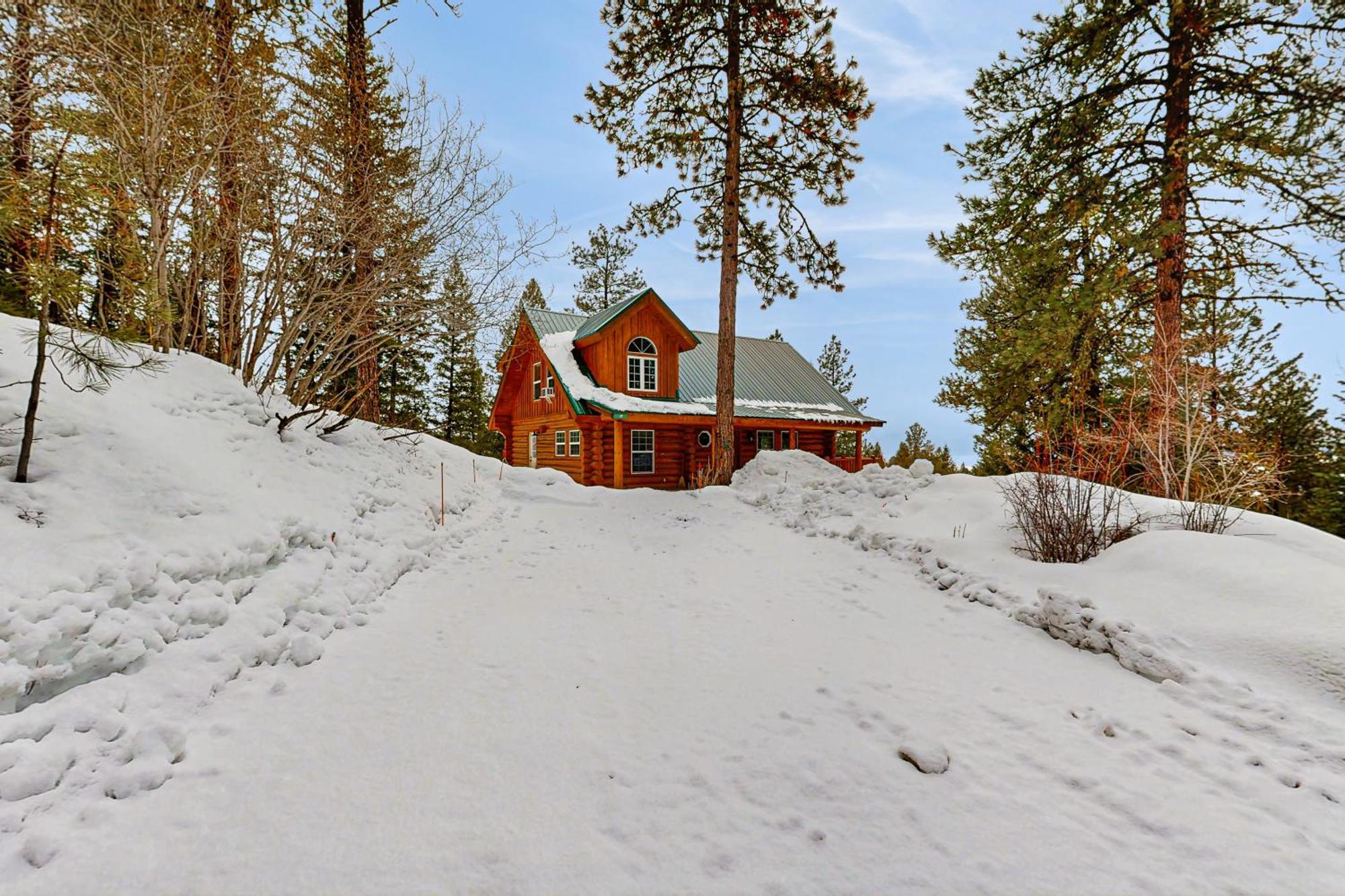 Cascade Lakeview Log Cabin Exterior photo
